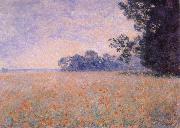 Claude Monet Oat and Poppy Field oil on canvas